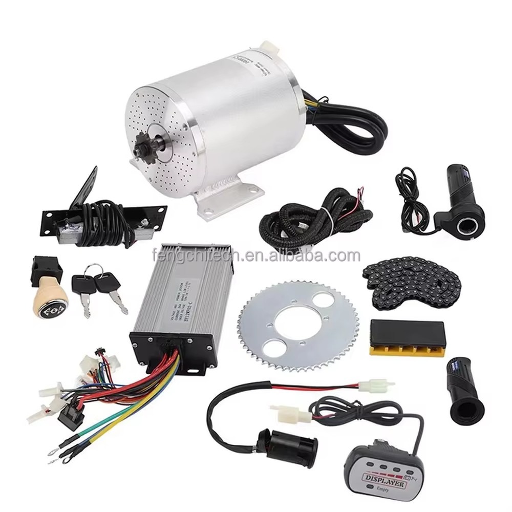 Ebike Conversion Kit 72V 3000W - Elektryczny silnik prądu stałego bezszczotkowy 72V