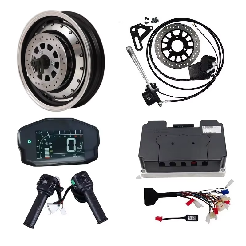 Zestawy silników elektrycznych – 72V 5000W Hub Motor Kit recenzja i cena
