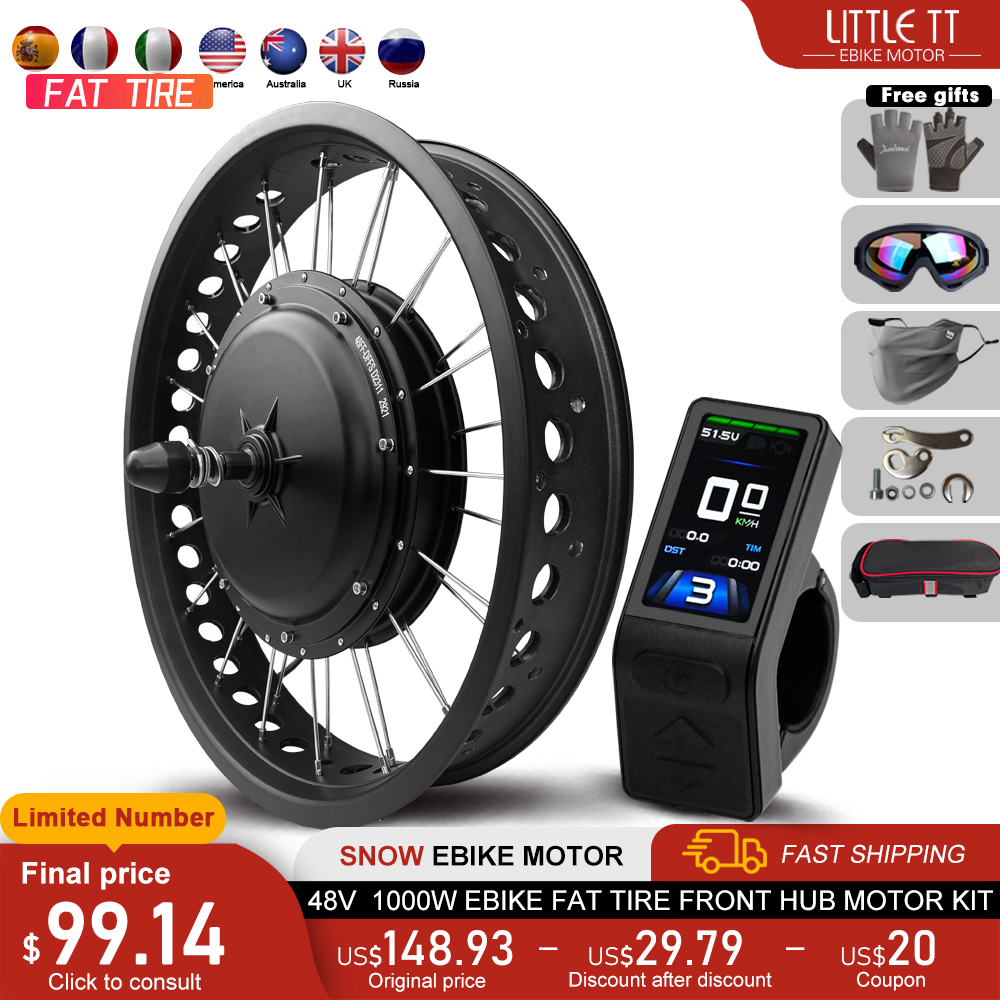 Zestaw do konwersji Fat E-Bike – 72V 5000W Hub Motor Kit recenzja i cena